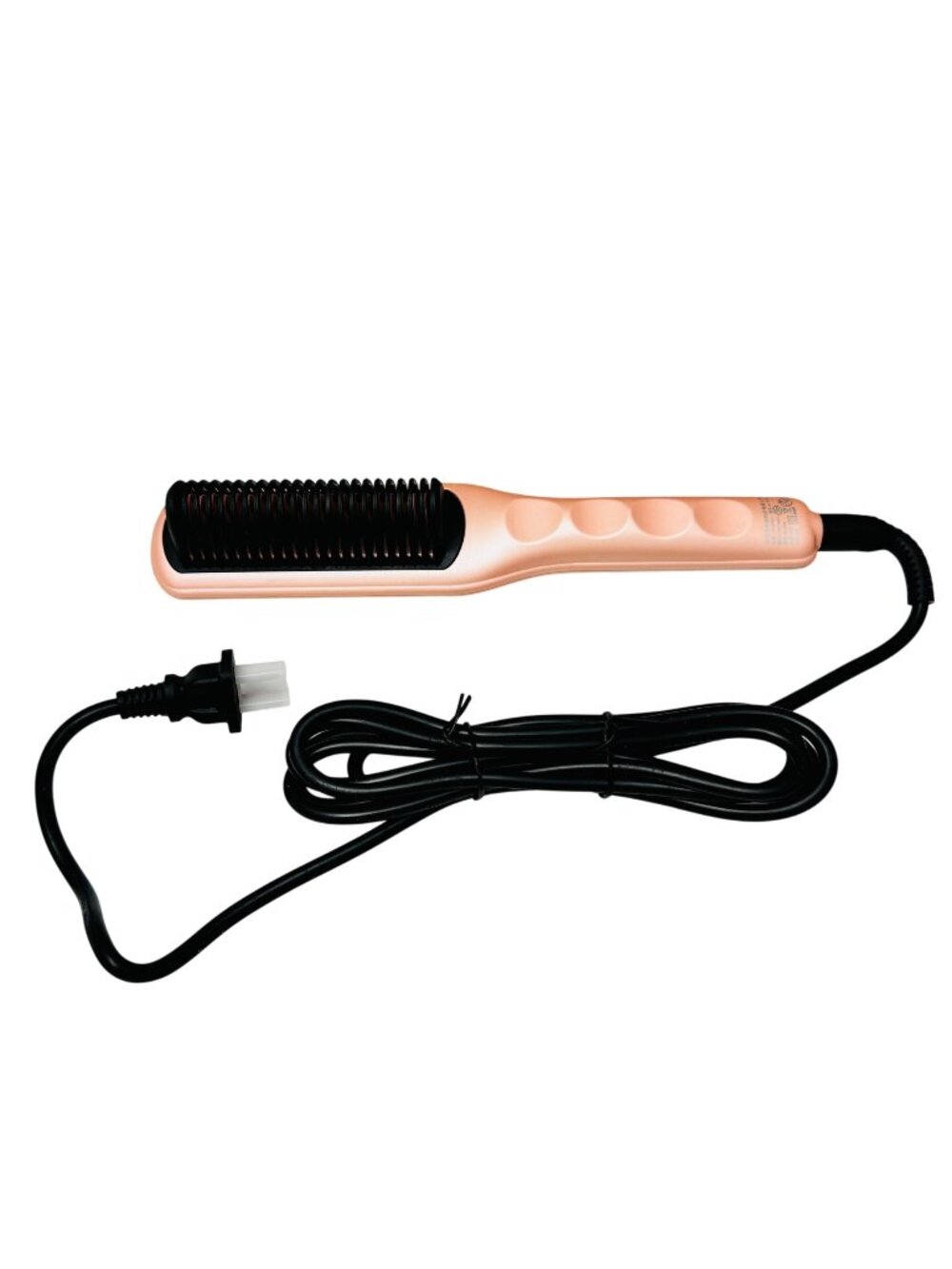 Hair & Beard Straightener Tourmaline Ceramic Pink New